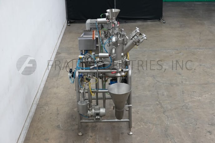 15 gallon Hosokawa, #TBT20V, 304 Stainless Steel, single motion, vacuum kettle, 14" dia., 24" depth, bolt - Image 4