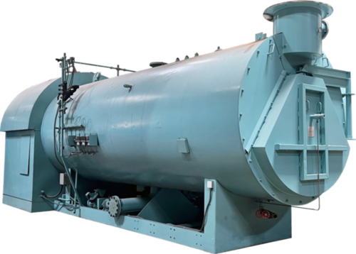 700 HP Firetube Boiler, 150 psi, HW or steam, gas/#2 oil, 1995 (4 available) - Image 1