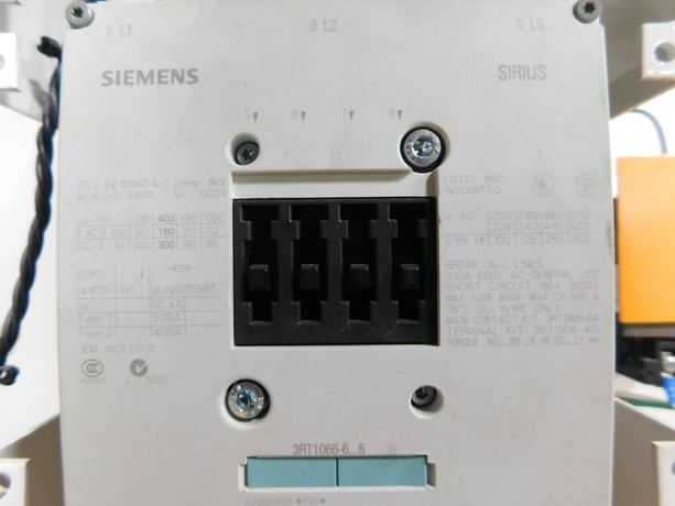 Siemens, Tiastar, MCC Panel, 400 amp, 3-phase, 60 HZ, 480 Volts, 300 HP starter - Image 6
