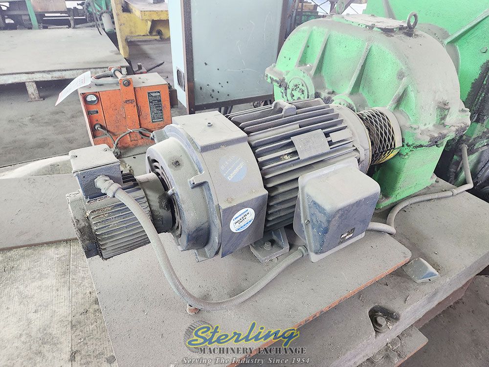 36" x .5" Herr Voss #36-4 1/2-11-3, precision leveler straightener, (11) 4.5" rolls, 25 HP, rebuilt 2007 - Image 9