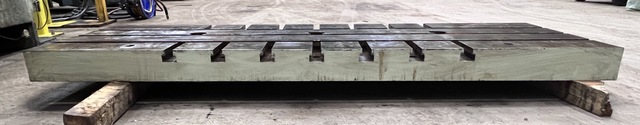 72" L x 24" width x 4" H, T-Slotted Steel Bolster, #11678 - Image 7