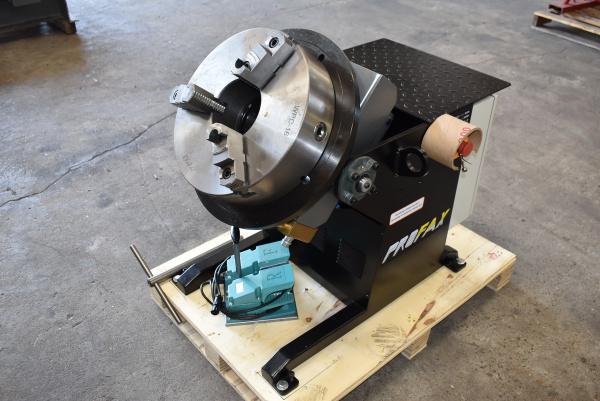 500 lb. Profax #WP-500, welding positioner, 16" WPC-16 chuck, power tilt - Image 5