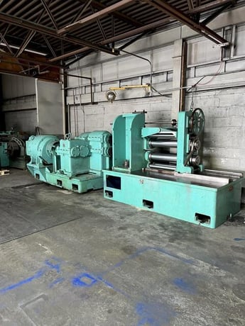 24" x 6.5" Ruesch #177, precision ring slitter with tooling, 0-285 FPM - Image 2