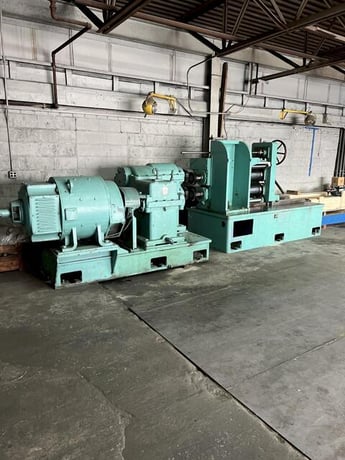 24" x 6.5" Ruesch #177, precision ring slitter with tooling, 0-285 FPM - Image 3