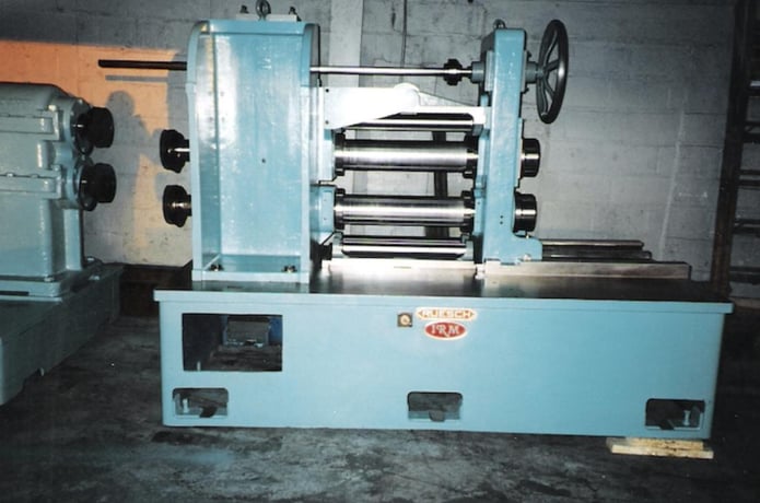 24" x 6.5" Ruesch #177, precision ring slitter with tooling, 0-285 FPM - Image 4