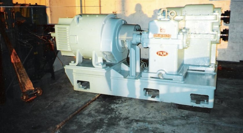 24" x 6.5" Ruesch #177, precision ring slitter with tooling, 0-285 FPM - Image 5