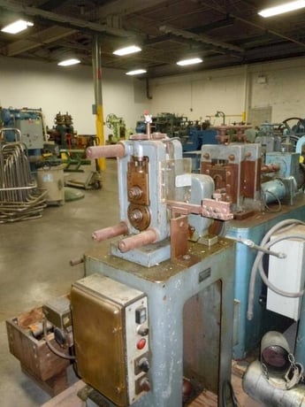 3.5" x 1.5" Heinrich Muller, 2-Hi wire flattening mill - Image 3