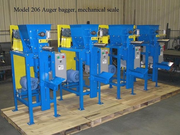 ECC #206, heavy duty auger valve bagger, for filling valve bags with dry granuator or powered products, new - Image 7