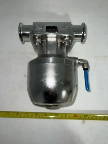 1-1/2" Gemu #9650-40Z-3T1, Stainless Steel Pneumatic Diaphragm Valve - Image 1