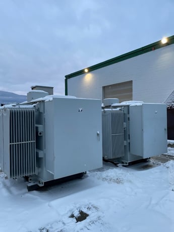 2000 KVA 4160 Delta Primary, 600Y/347 Secondary, PTI, substation - Image 2