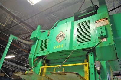 75 Ton, Minster #PM3-75-42, high speed press, 1.25" stroke, 28-1/2" Shut Height, 42" x26" bed, 0-800 SPM - Image 2