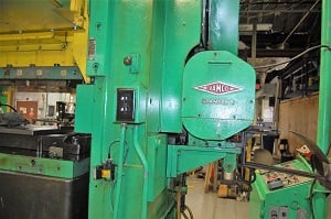 75 Ton, Minster #PM3-75-42, high speed press, 1.25" stroke, 28-1/2" Shut Height, 42" x26" bed, 0-800 SPM - Image 9