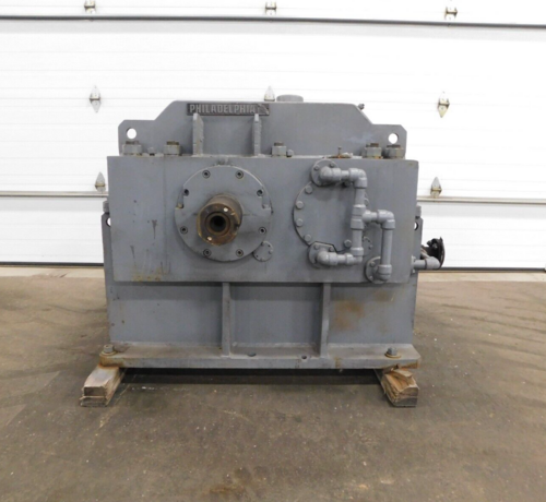 2587 HP @ 1785 RPM, Philadelphia #215HSD, high speed gear drive, 8462 RPM out, 1.00 -4.740 ratio, rebuilt - Image 1