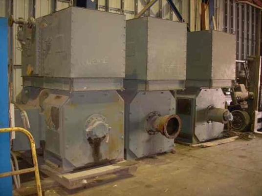 940 HP 500/1000 RPM General Electric, Frame CD6881, shunt wound, 600 VA, 120/240 VF - Image 1