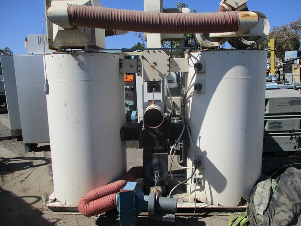 1250 cfm, Novatec #MPC-1250, Air Drying System, 460 volts, 3 phase, 7-7/8 outside dimension process air - Image 1