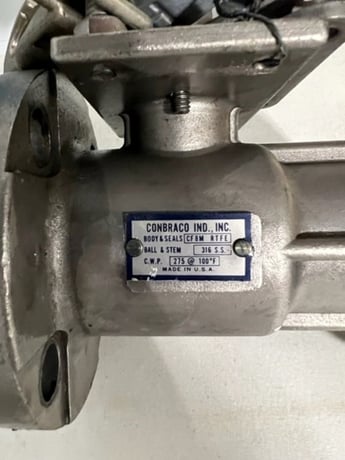 1-1/2" Conbraco Ind. #CFM8-RTFE, Stainless Steel Stainless Steel Ball Valve, 275 psi, (3) Apollo Conbraco - Image 3