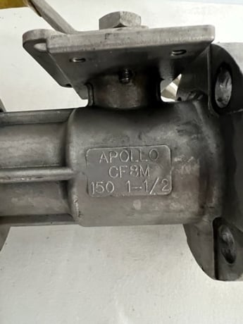 1-1/2" Conbraco Ind. #CFM8-RTFE, Stainless Steel Stainless Steel Ball Valve, 275 psi, (3) Apollo Conbraco - Image 4