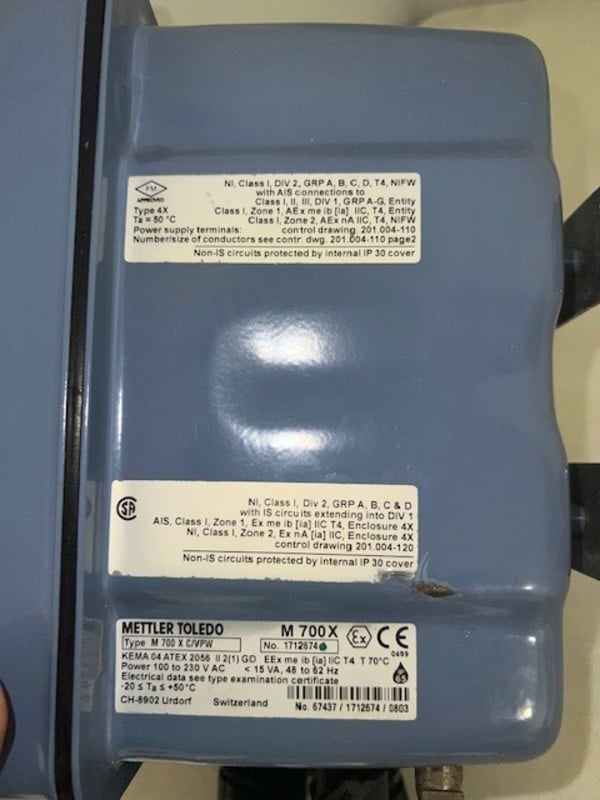 Mettler #M700X-C/VPW, transmitter - Image 2