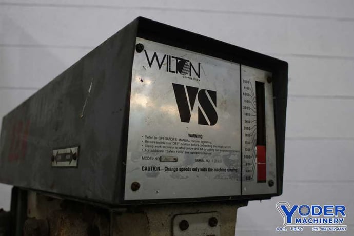 Wilton single spindle drill, #75714 - Image 7