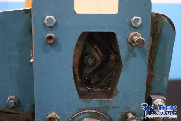 2" x 2" x 1/4" Scotchman #207J42080, hydraulic ironworker, 18 ton, 3 HP, 50 SPM, #74989 - Image 8