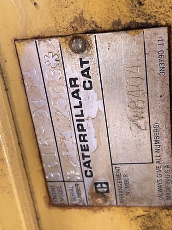 1750 KW Caterpillar #3516, diesel generator set, 600 hours since new - Image 3
