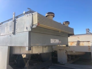2814 sq.ft., 340 PSI, Kelvion, Air Fin Cooler, 59030 sq.ft. extended, 480&deg;F, 13' Bundle width, 32' Tube - Image 1