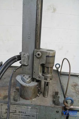 Hydraulic drill & power unit, Lamina #2B10065, 1" drill capacity, 7-1/2 HP,hand feed, #59134 - Image 3