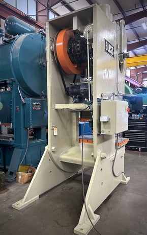 150 Ton, Bliss #C-150, OBI, 8" stroke, 22" Shut Height, air clutch, 50" RL x 30" FB bed, 1969 - Image 4