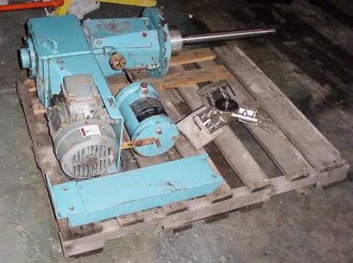 chemineer, Agitator Drive, 1.5 HP, 1200 RPM, 230/460 V., 26" long stainless steel shaft, 20" dia 3-blade - Image 3