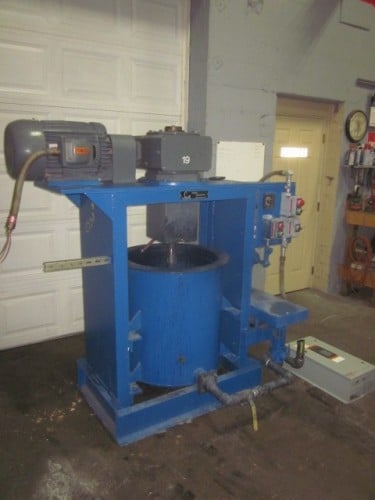 Stickle Steam Specialties Inc, Batch Attritor, 50 gallon, 15 HP, 3 phase, 230/460 V. - Image 1