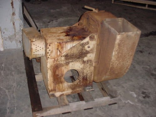 AAF #K, Blower, 10 HP, V-belt driven, 10" inlet, 8" x 10" outlet, 208/230/460 V. - Image 2