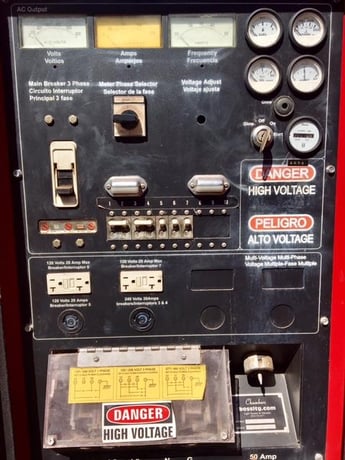 80 KW Boss/IVECO, diesel generator set, sound attenuated enclosure, 13280 hr., 120/220/480 Volts - Image 5