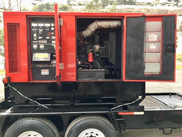 80 KW Boss/IVECO, diesel generator set, sound attenuated enclosure, 13280 hr., 120/220/480 Volts - Image 8