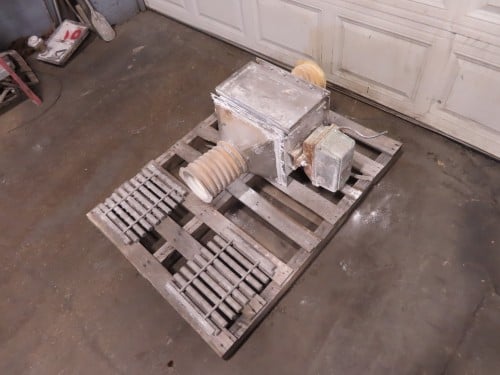 Eriez Magnetics #40S, grate magnets & housing, 12" x14"x12"chamber, 115 V., 1 phase - Image 2
