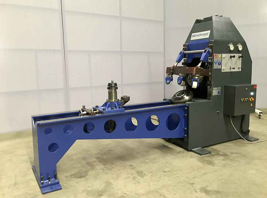 1/2" x 13' Bendmak #FMB-15-4000-MM, hydraulic flanger, 220 V., 3-phase - Image 2