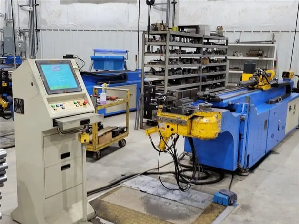 2" Horn #CNC50TBRE, CNC tube bender,M3 CNC Control,double stack tooling, 2006,S43407 - Image 1