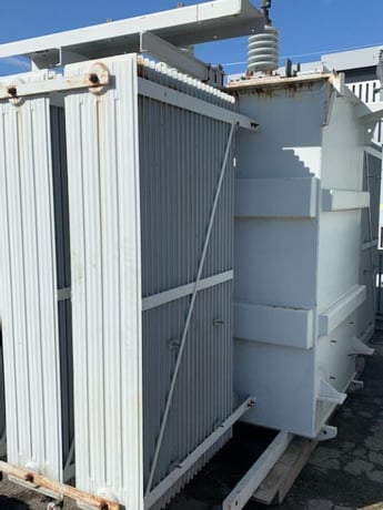 7.5/10.5 MVA 34500 Delta Primary, 4160Y/2400 Secondary, Carte, substation transformer - Image 3