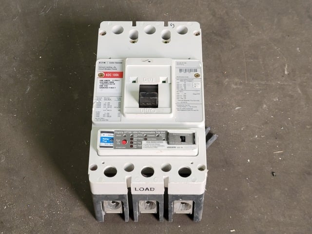 400 Amps, Eaton Cutler-Hammer, KDC3400T106W, 3 pole electronic circuit breaker - Image 4