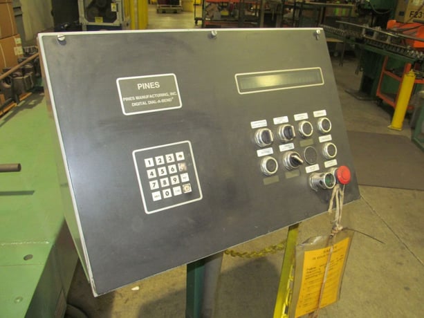 2-1/2" Pines #1-1/4, horizontal extended-base hydraulic rotary tube/pipe bender - Image 5