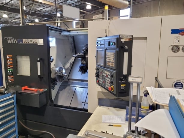 Hyundai Wia #L300MSC, CNC turning center with live milling & sub spindle, 2015 - Image 1
