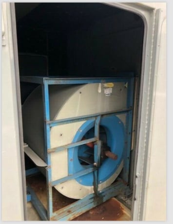 Air Wise 25000 CFM Direct-Fired Air Make Up Unit, MN-30, Make under power Air Heater - Image 8