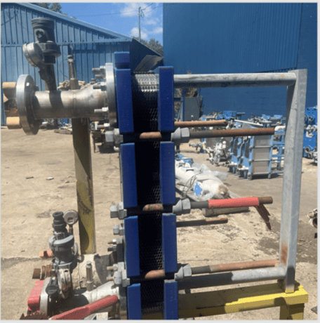 37 sq.ft., Alfa-Laval, M10, Heat Exchanger - Image 2