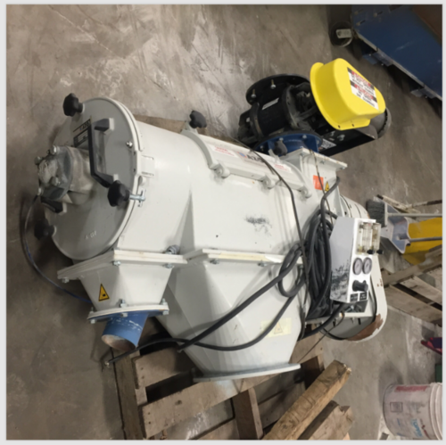 Powder Coating Sieve, Azo #E650-C1, Cyclone Screener w/ Winsmith Speed Reducer - Image 5