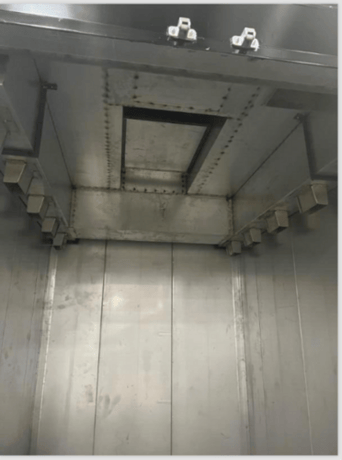 84" width x 102" L x 90" H AIS Finishing Systems, Convection Powder Coating Batch Oven - Image 2
