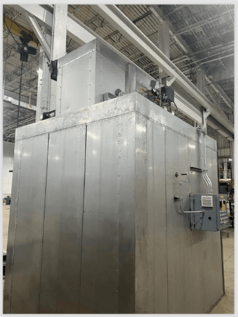 84" width x 102" L x 90" H AIS Finishing Systems, Convection Powder Coating Batch Oven - Image 3