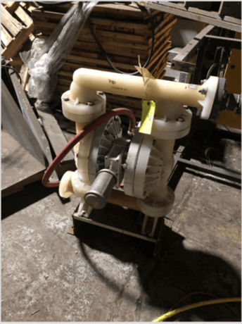 2" Wilden #P800 Polypropylene Air Operated Double Diaphragm Pump - Image 5