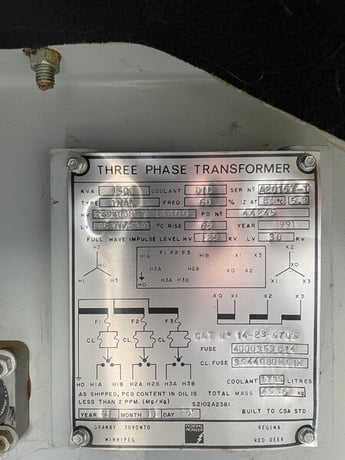 1500 KVA 24940Grdy/14400 Primary, 480Y/277 Secondary, Federal Pioneer, padmount - Image 2
