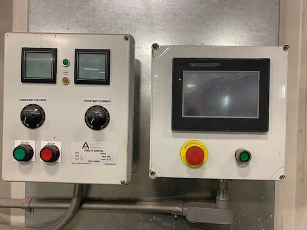 Electropolish #System, Electroplishing System, 2500 gallon Poly tank, hoses, gauges, controls, walkway, 2017 - Image 9
