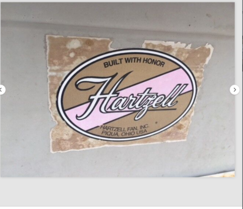 440 cfm @ 2.5 S.P., Hartzell #S41P0-182FA100FGFEL3, fiberglass backward curved centrifugal fan, 1944 RPM - Image 3