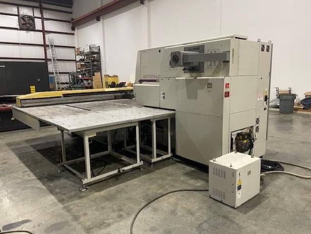 22 Ton, Murata #Motorum-2044, Servo electric turret punch, Fanuc 18i, 30 stations, 4' x8' sheet, 1999 - Image 5